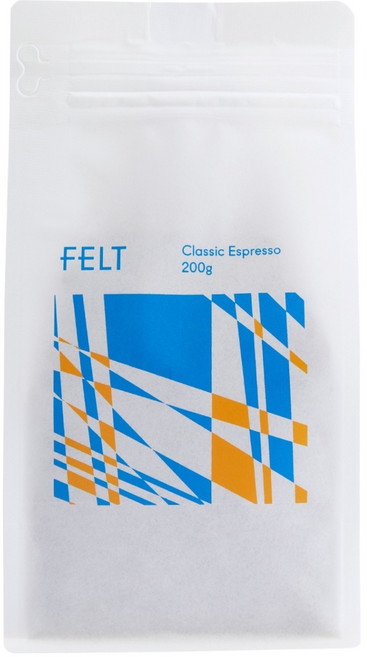 FELT 經典義式濃縮咖啡豆, 200g, 1個