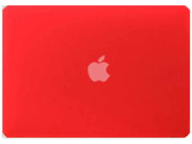 anyclear Apple MacBook 保護硬殼, 霧面紅, 1個
