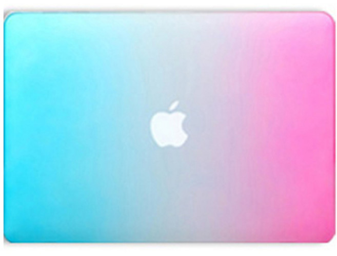 애니클리어 애플 맥북 보호 하드 케이스 A3448, 무광그라데이션, 1개