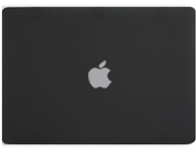 anyclear Apple MacBook 保護硬殼, 霧面黑, 1個