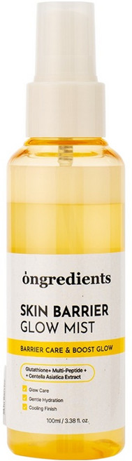 ongredients 肌膚屏障柔光噴霧, 1個, 100ml