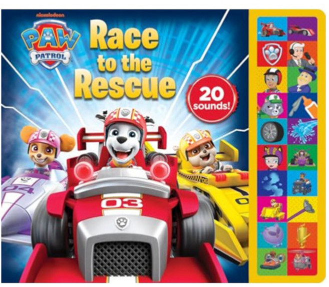 PAW Patrol : Race to the Rescue Sound Book, PI Kids