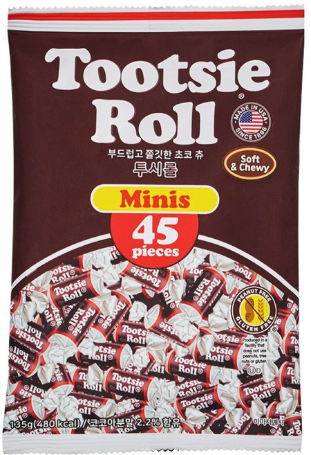 투시롤 초코츄, 135g, 1개