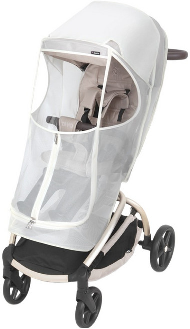 마니또 메쉬 트라이크 전용 유모차 방충커버, 크림, 1개