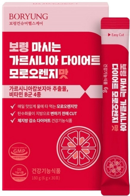 보령 마시는 가르시니아 모로오렌지 다이어트 보조제, 180g, 1박스