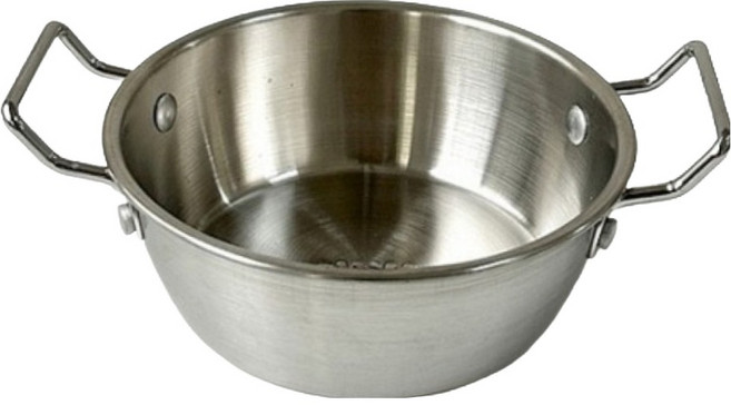 프렌치마르스 심플홈 손잡이 스테인레스 냄비접시 소 MMM3767, 실버, 1개