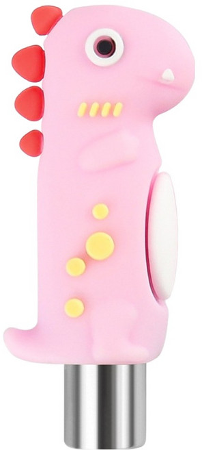 바르나 자석젤네일 공룡 네일자석, 1개, 핑크