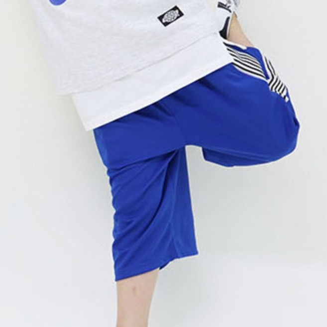 소년마켓 와이드테잎 7부팬츠