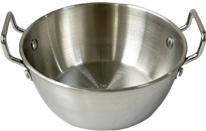 프렌치마르스 심플홈 손잡이 스테인레스 냄비접시 중 MMM3767, 실버, 1개