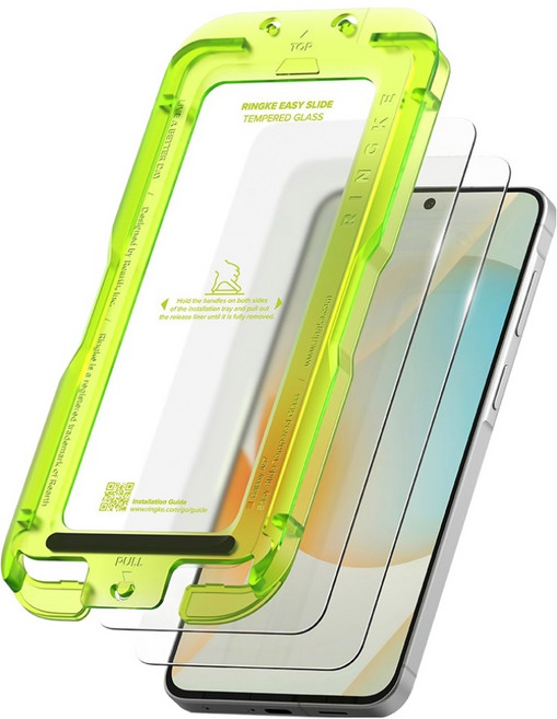 Ringke Easy Slide 鋼化玻璃手機保護膜 2入, 1個
