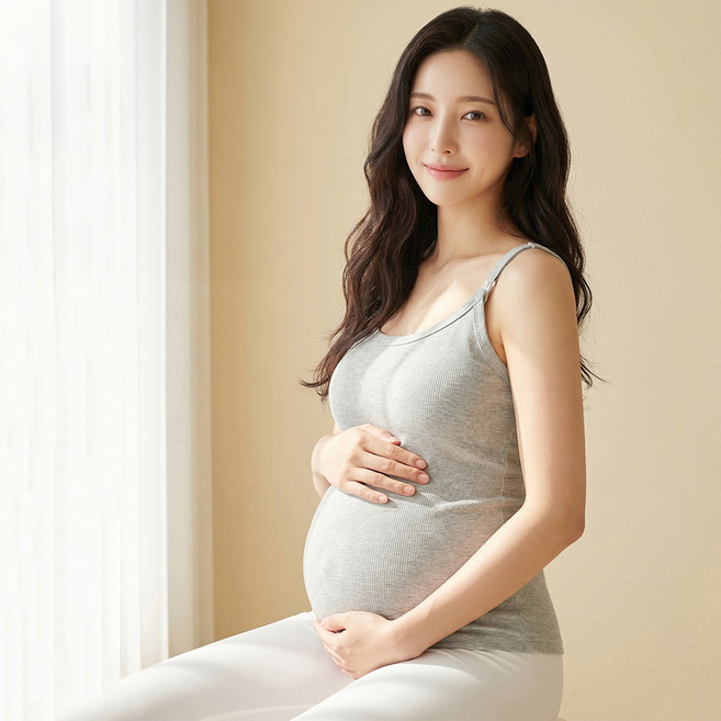 產前產後基本款哺乳背心