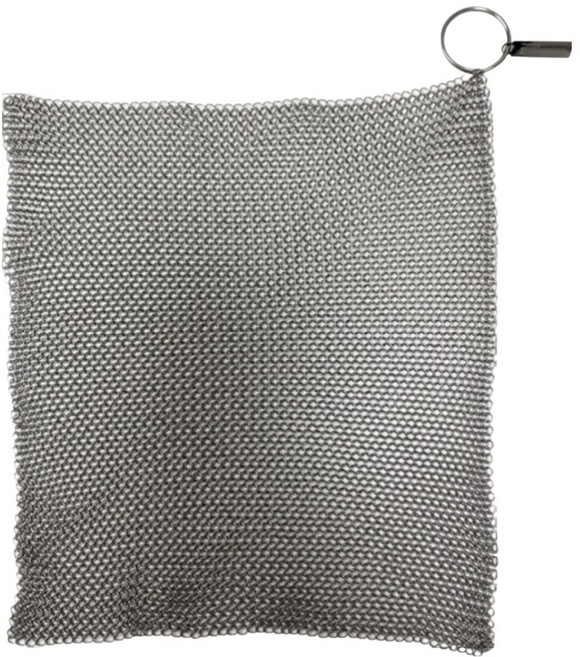 am 316L 스텐 미세링 수세미 특대형(18 x 18 cm), 1개, 1개입