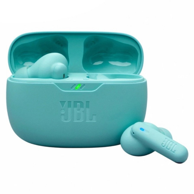 JBL 真無線降噪藍牙耳機, 藍色, Wave Beam 2