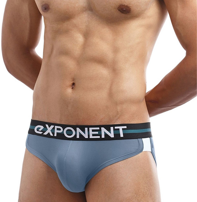 台灣 eXPONENT BambooSoft 竹炭纖維 肌感本能 運動剪接三角內褲