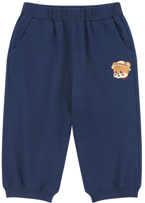 몰리멜리 밀짚베어 고쟁이 팬츠