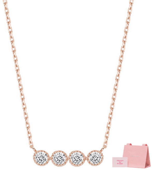 J.ESTINA 女性用 Lala J 項鍊 JJLJNQ5BV323SR420 訊息卡 髮圈 購物袋