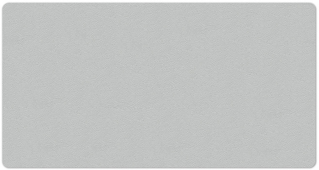 MOHACO 모하코 가죽 심플 와이드 데스크 방수 장패드, 스모크그레이