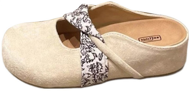 반야스토리 여성용 러블리 리본 슬리퍼 QQ201