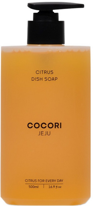코코리제주 감귤 주방세제, 500ml, 1개
