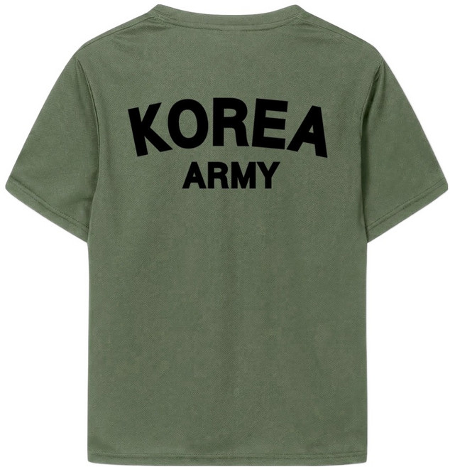 일루소 져지 코리아 아미 로카 메쉬 라운드 반팔 티셔츠