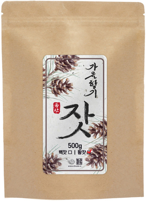 6위 - 견과공장 국내산 황잣, 500g, 1개