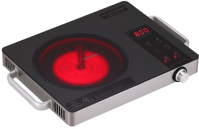 KITCHEN FLOWER Cookin 雙口電陶爐 2 電爐, 獨立式, KEP-BH4500