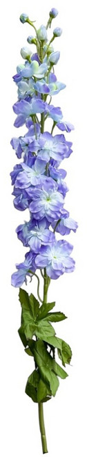 FLORAL M 花藝 仿真花 法式最美祝福大飛燕莫內紫花材, 紫色, 1件