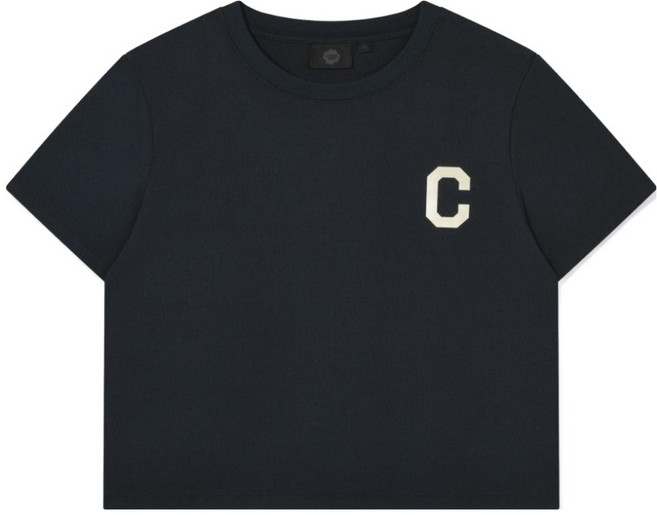 COVERNAT WOMAN 短版涼感棉質C LOGO T恤