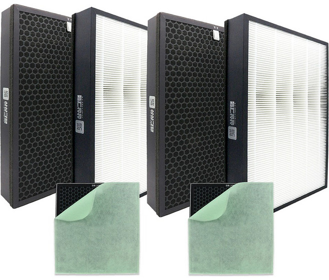 상상그램 삼성 공기청정기 필터 고급형, 2개, CFX-D100D