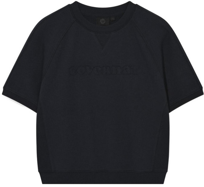COVERNAT WOMAN Cooper Logo 短袖大學T