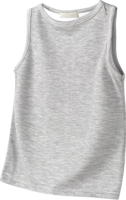 제이에이치스타일 여성용 쫀쫀 스판 라운드넥 민소매 나시 PGROK787