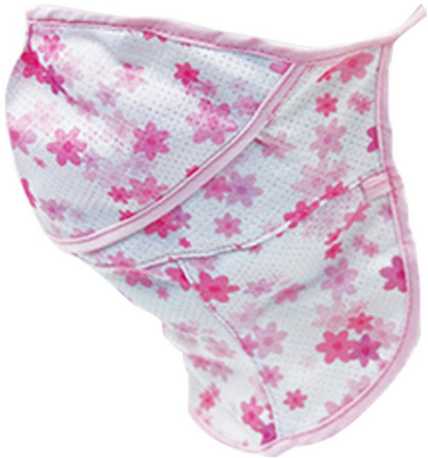 인콘트로 항균 기능 ATB 스포츠 마스크 물망초, 분홍색, 1개