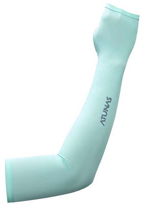 ATUNAS 歐都納 冰絲袖套 A1ACEE04N, 冰綠色, 1個
