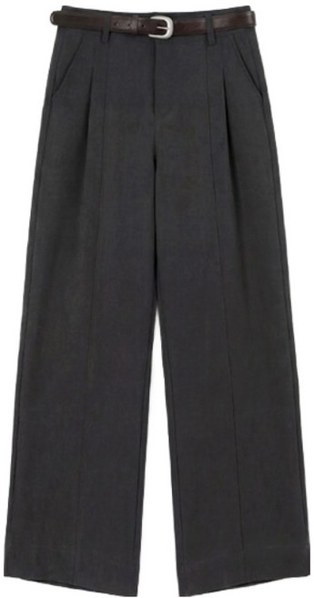 피핀 여성용 핀턱 와이드 슬랙스 711164