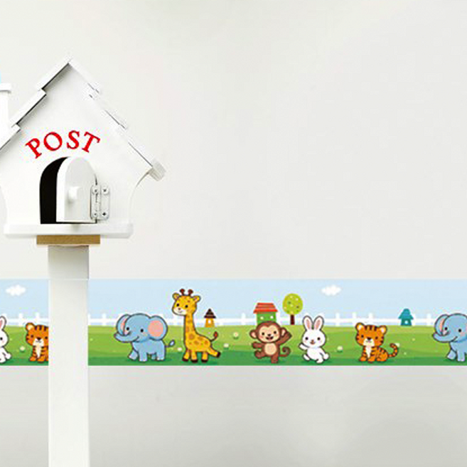 홈앤아이디어 띠벽지스티커, MDS-203