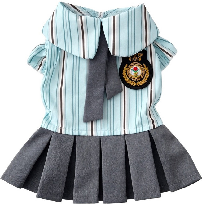 코코스튜디오 반려동물 데일리 세일러 스쿨룩 원피스, 1개, 혼합색상