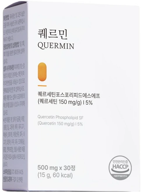 마이디데이 퀘르세틴 퀘르민 15g, 1개, 30정 - 쿠팡