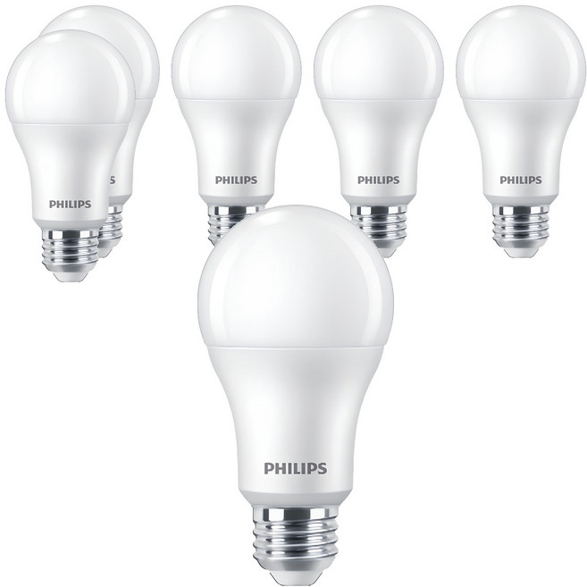PHILIPS 飛利浦 LED燈泡 12.2W, 晝光色, 6個