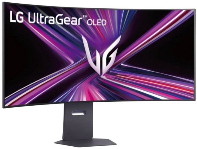 LG 電子 5K OLED 21:9 曲面雙模式電競螢幕 800R 雙模式切換 10W喇叭, 44.5吋, 45GX950A-B