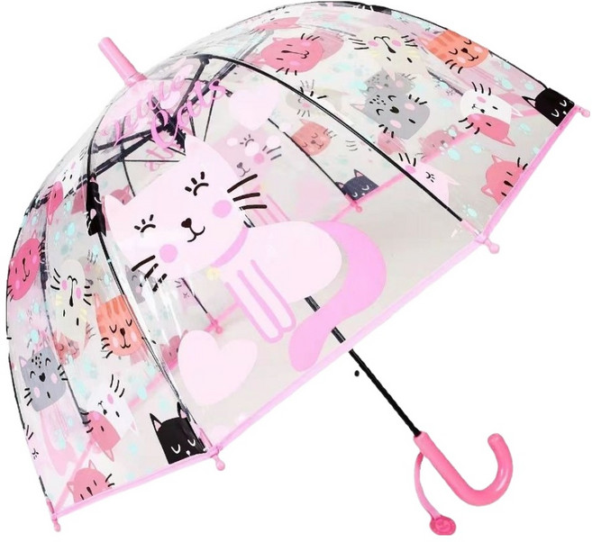 HARAROI 視野清晰安全透明雨傘