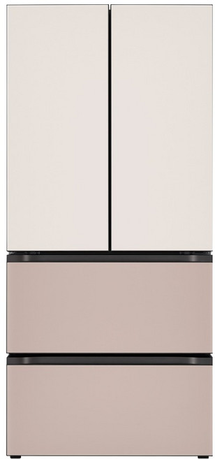 LG전자 디오스 AI 오브제컬렉션 김치톡톡 491L 스탠드형 김치냉장고 냉장고 방문설치, 오브제컬렉션 토프 + 아몬드, Z495GGA271