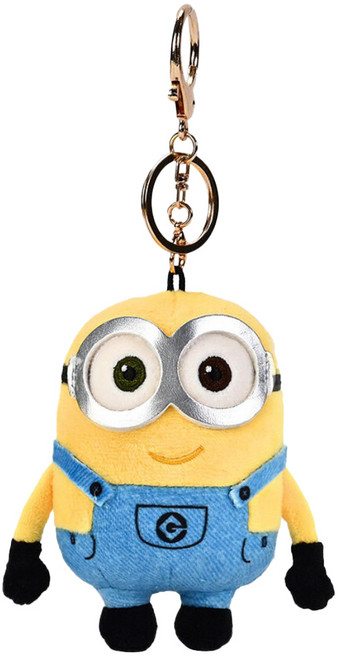 minions 小小兵 玩偶吊飾, 經典Bob, 1個, 12cm