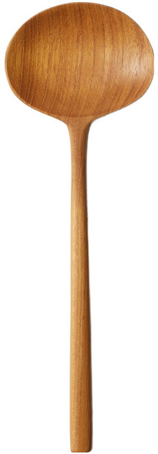 JAJU 柚木沙拉分菜匙 28cm, 1個
