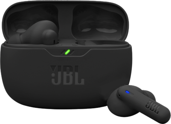 JBL 真無線降噪藍牙耳機, 黑色, Wave Beam 2