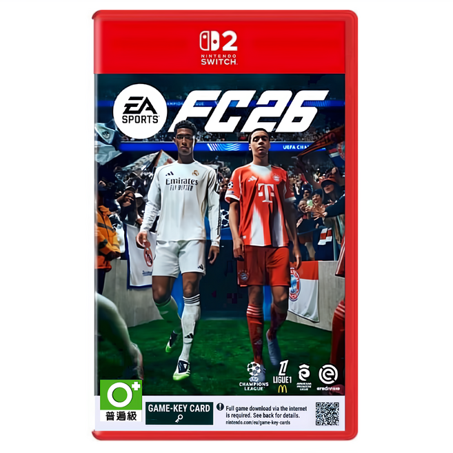 Nintendo 任天堂 SWITCH EA SPORTS FC 26 國際版 Switch 2適用, 單一商品