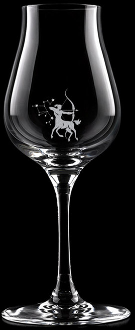 크로스노 아방가르드 위스키 테이스팅 글래스 별자리 컬렉션 9 사수자리 125ml, 1개