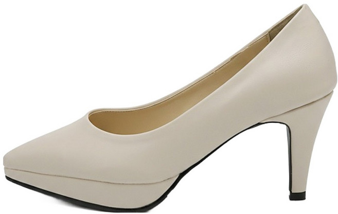 잭앤질 여성용 가보시 발편한 펌프스 힐 8cm JA6191