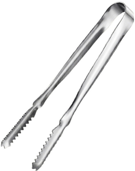 한국제일도 무연마제 304 스텐 주방 톱니 베이직 집게 24cm, 실버, 1개