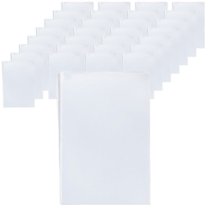 모노페이지 포토 게임 카드 슬리브 프로텍터 비닐 200p, 투명, 1개