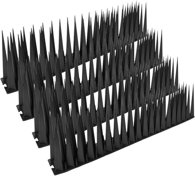 그린허그 조류 비둘기 퇴치 H100 버드스파이크 블랙, 150g, 4개